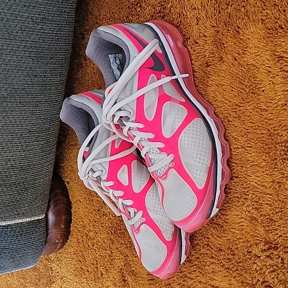 Hot Pink Nike AirMax+ Shoes